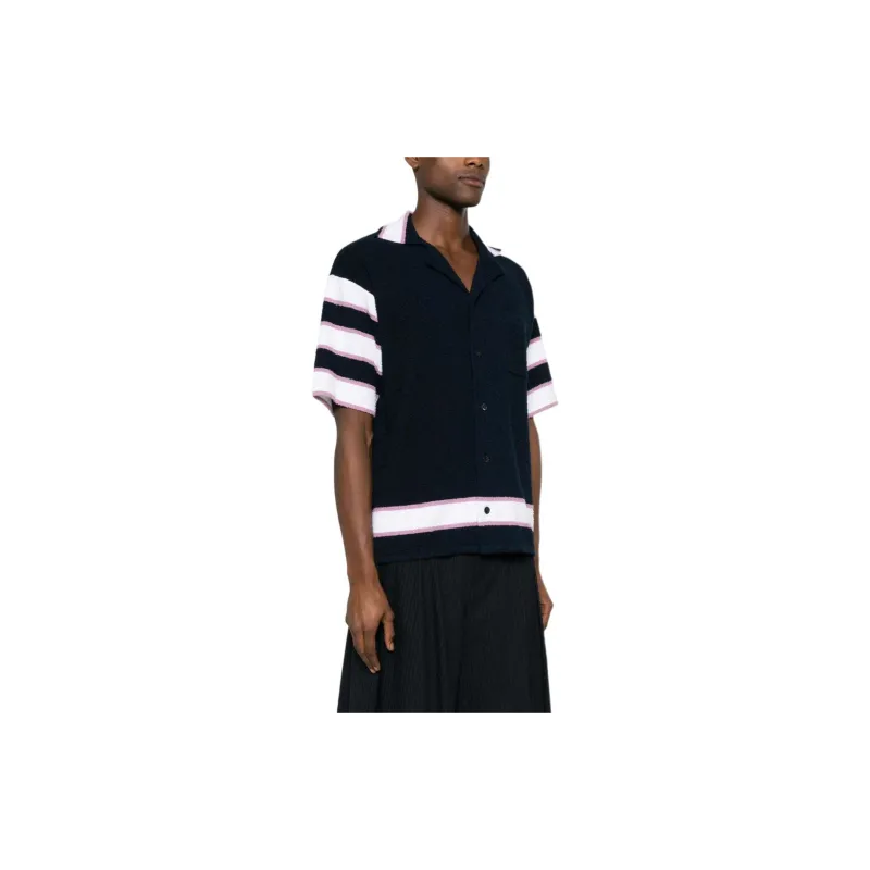 MARNI Terry cloth Bowling Shirt-2