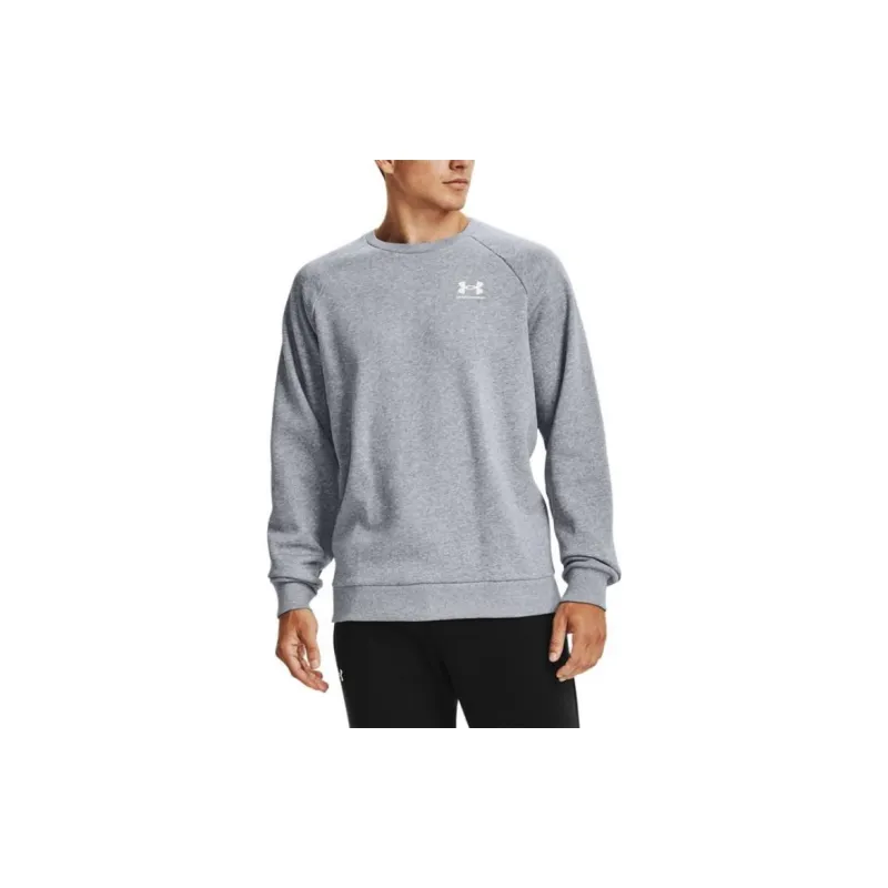 Under Armour Rival Sweatshirts Men Gray-2