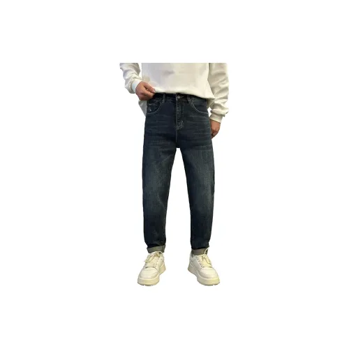 HALEBOSS Jeans Men Blue