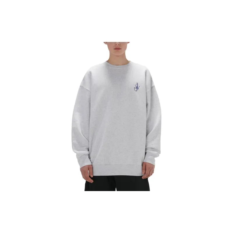 JW Anderson Anchor Embroidered Back Printed Sweatshirt-1