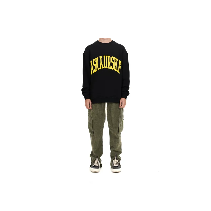 Askyurself Sweatshirt Unisex Black-5