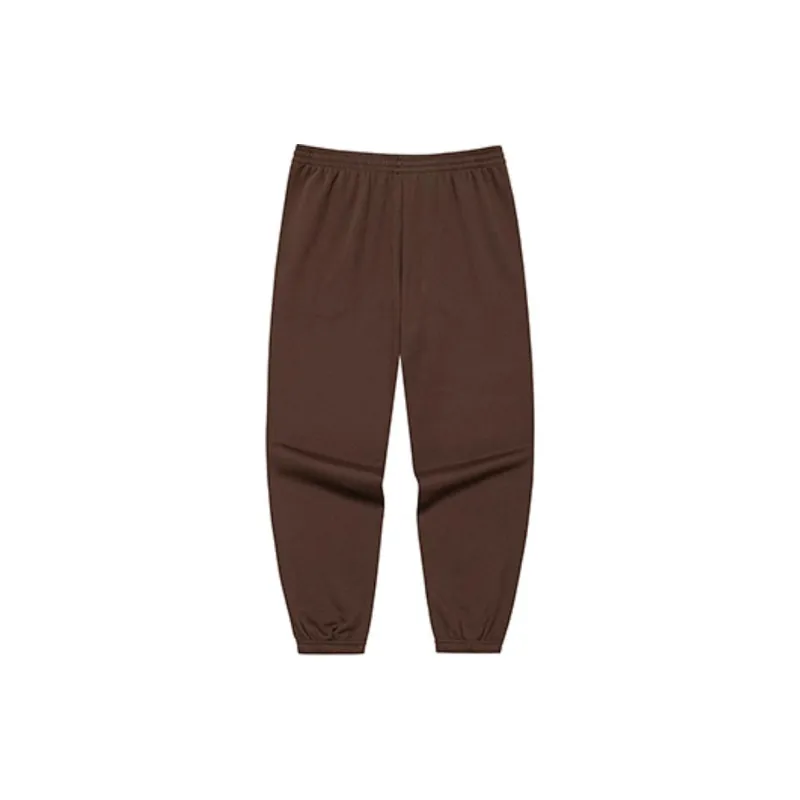 361° Basketball Collection Knitted Sports Pants Unisex Dark Brown Coffee-1