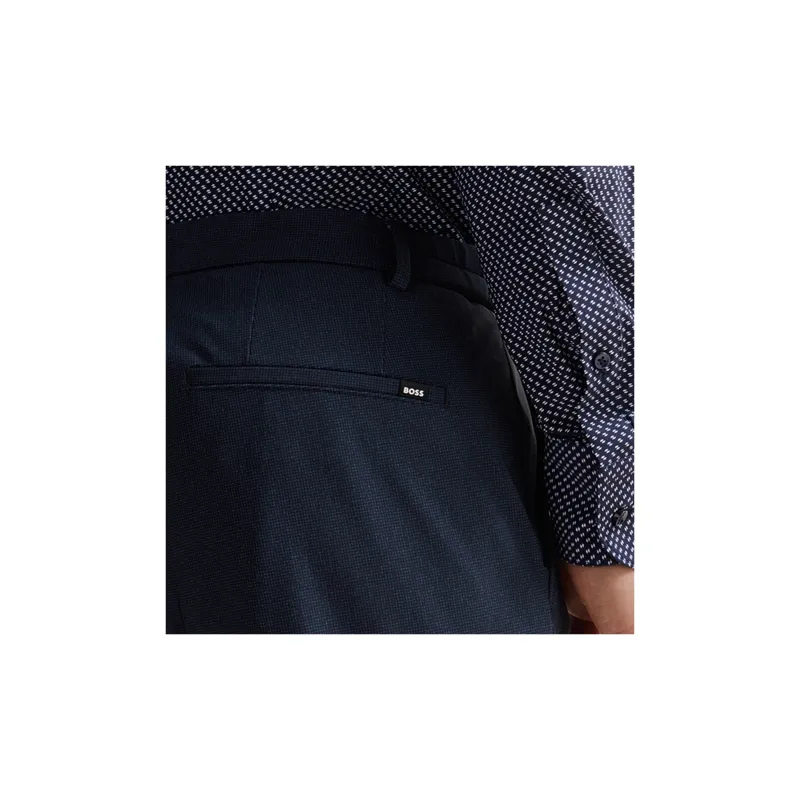 HUGO BOSS Tailored Performance stretch Trousers-4