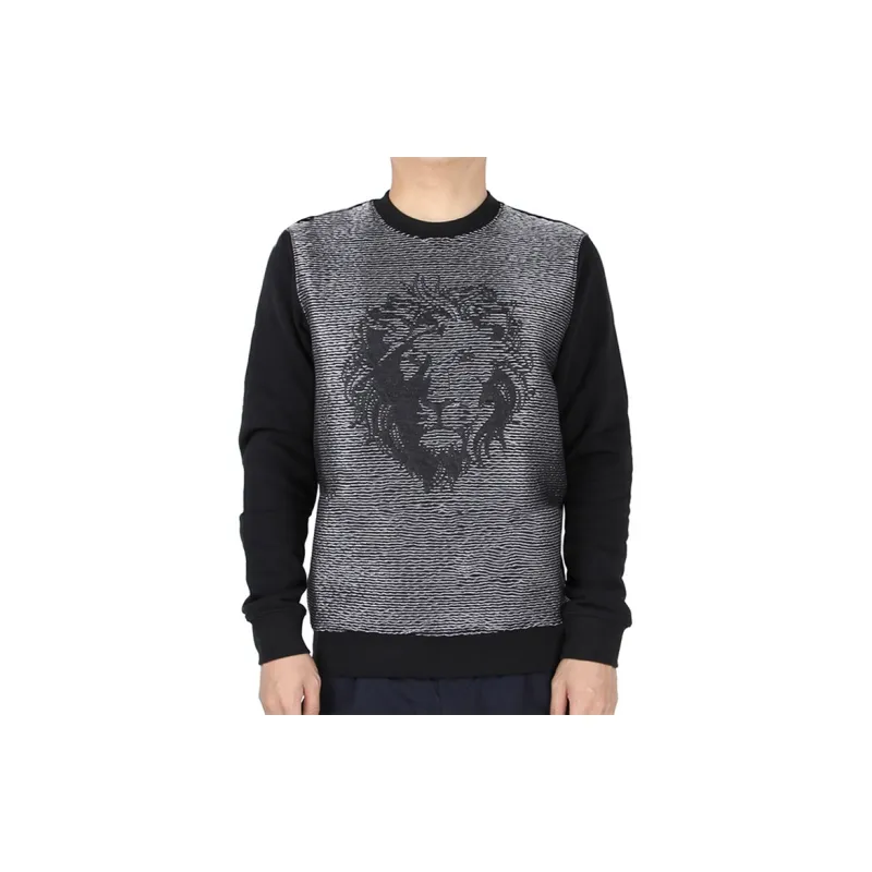 VERSUS Sweatshirts Men Black-2