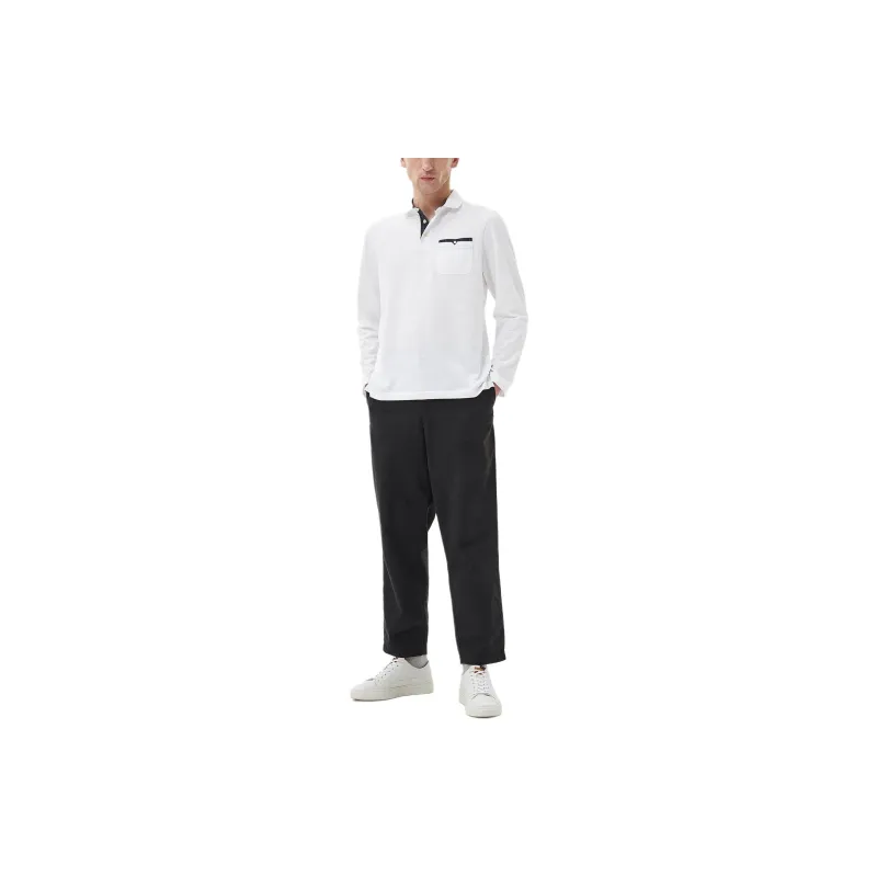 BARBOUR Barbour Corpatch Polo Shirt Polo Shirt Men's White-1