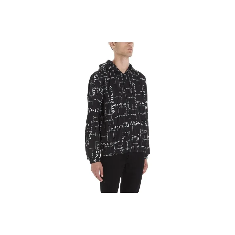 Givenchy Windbreaker Jackets Men Black-4