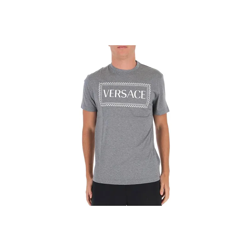 VERSACE T Shirts Men Gray-1