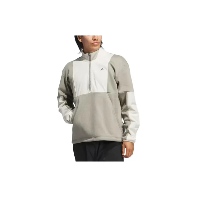 Adidas Free Shipping With AdiClub Go-to Dwr Hybrid Half Zip Pullover-2