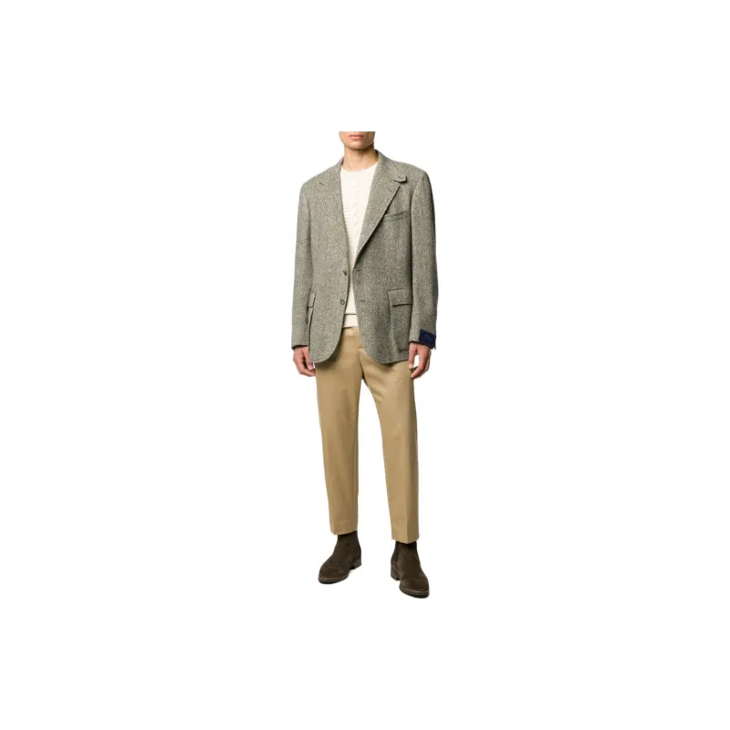 Polo Ralph Lauren Herringbone Single-breasted Blazer-1