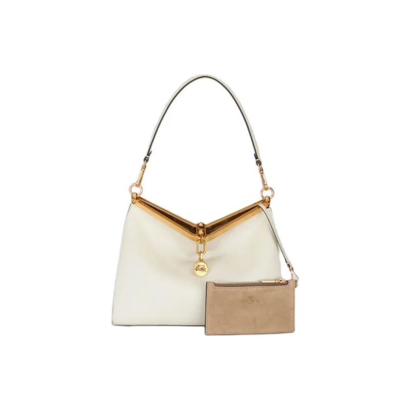 ETRO Log Charm Medium Vela Shoulder Bag-1