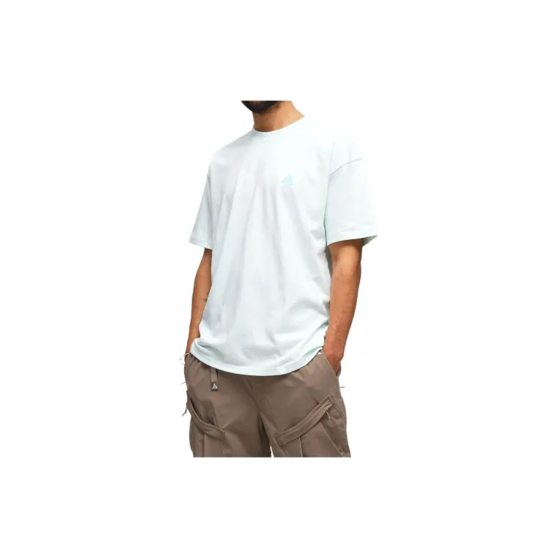 Nike T Shirts Men Light Green-4