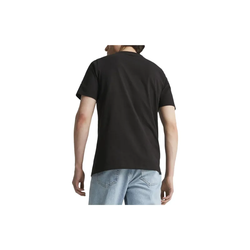 PUMA Ferrari Race Heritage Big Shield T Shirt T Shirt Men's Black-4