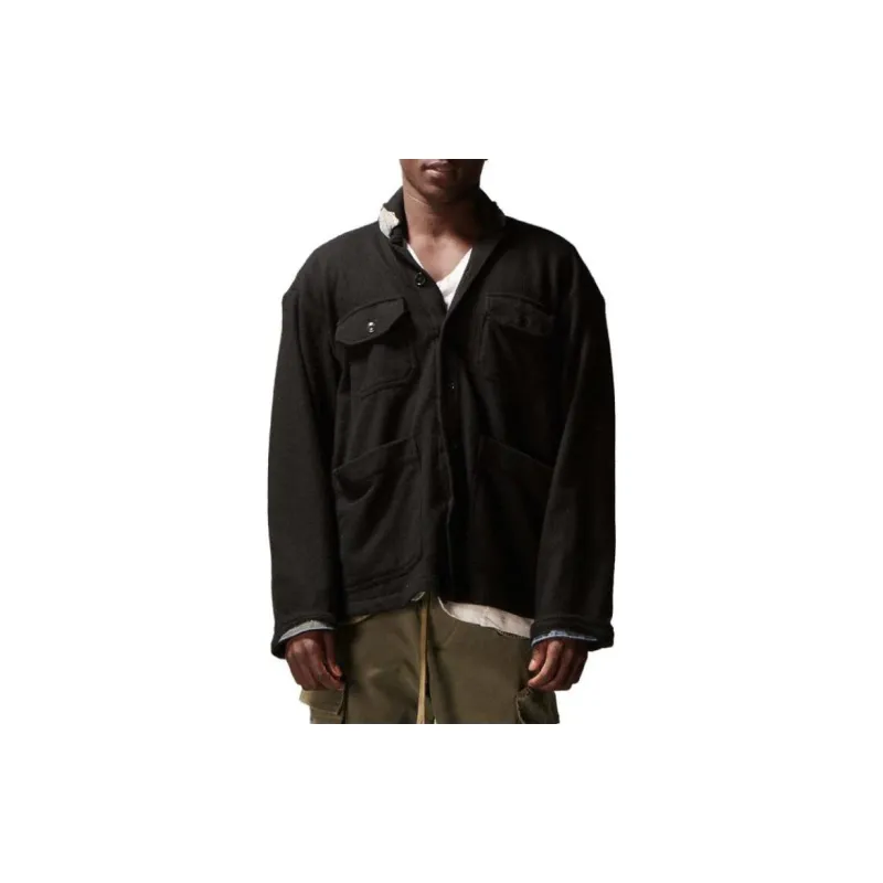 GREG LAUREN FW23 Jackets Coats Men's Black-1