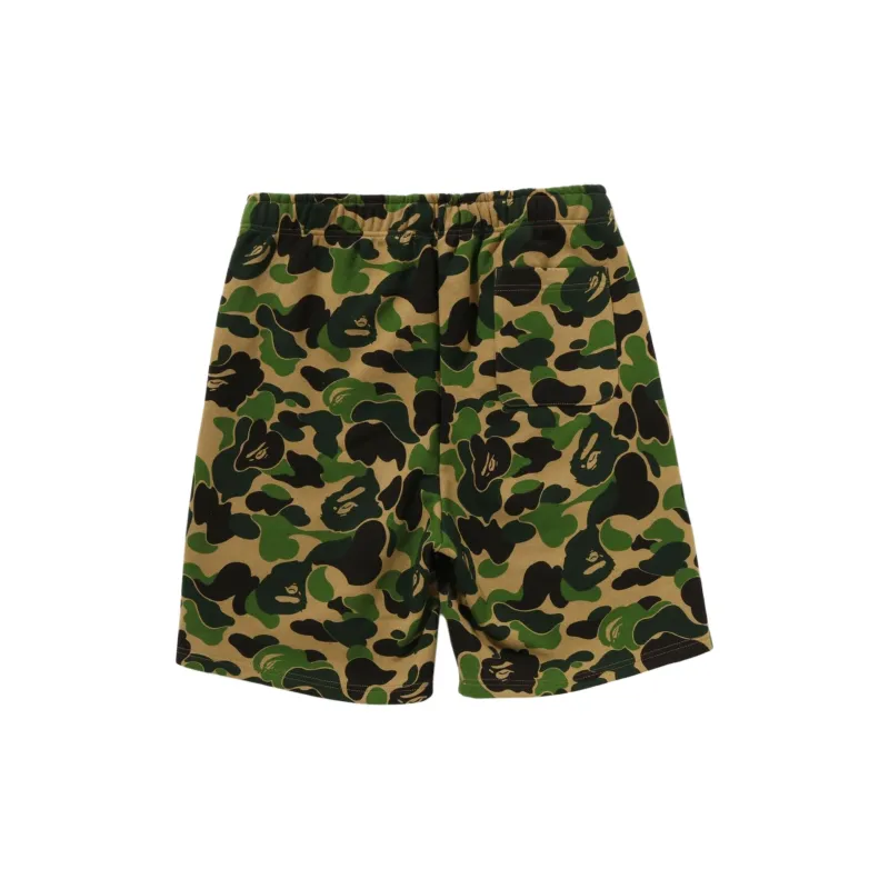 A BATHING APE Abc Camo Shark Sweat Shorts-1