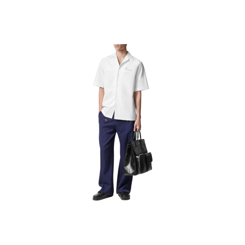 VERSACE Shirts Men White-1