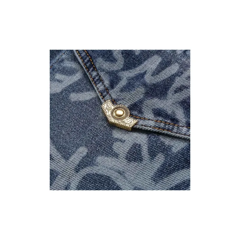 VERSACE JEANS COUTURE FW23 Denim Jacket Men's Denim Blue-3