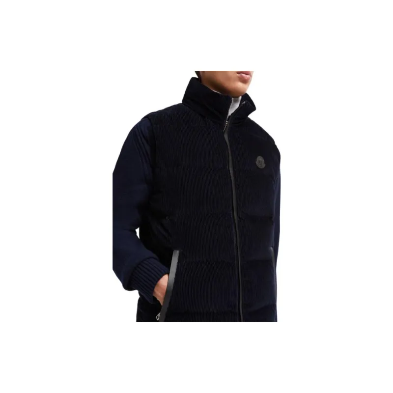 Moncler Vests Men Blue-2