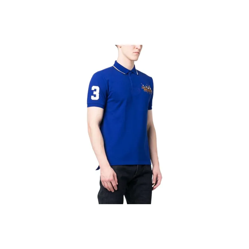 Polo Ralph Lauren SS23 Polo Shirt Men's Blue-3