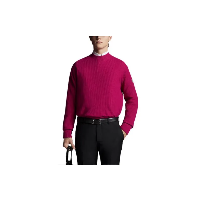Moncler Cashmere Sweaters Men Pink-1