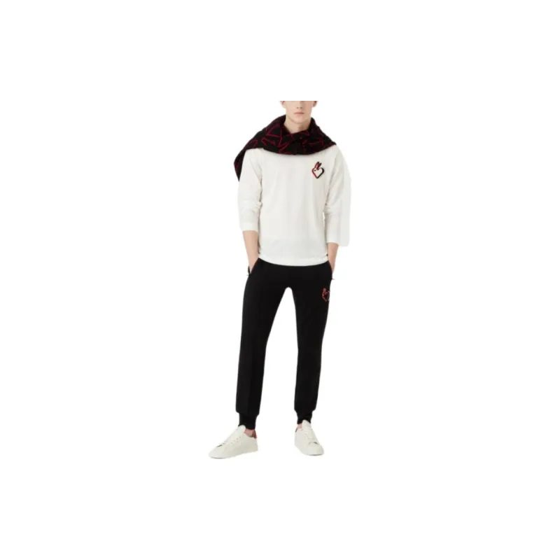EMPORIO ARMANI SS23 T Shirts Men White-1