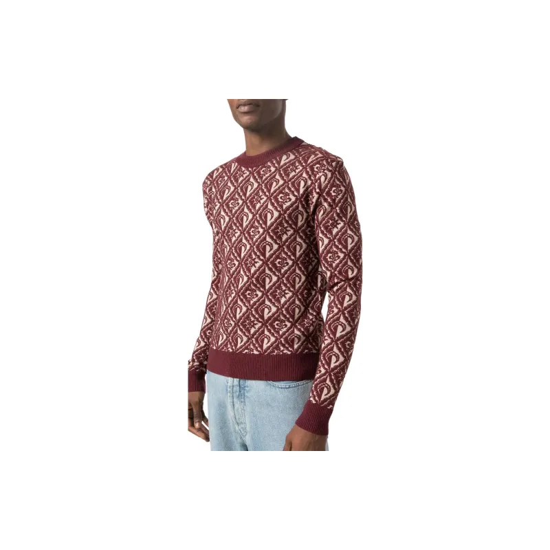 Marine Serre Moon Diamant Jacquard Crewneck Jumper-3
