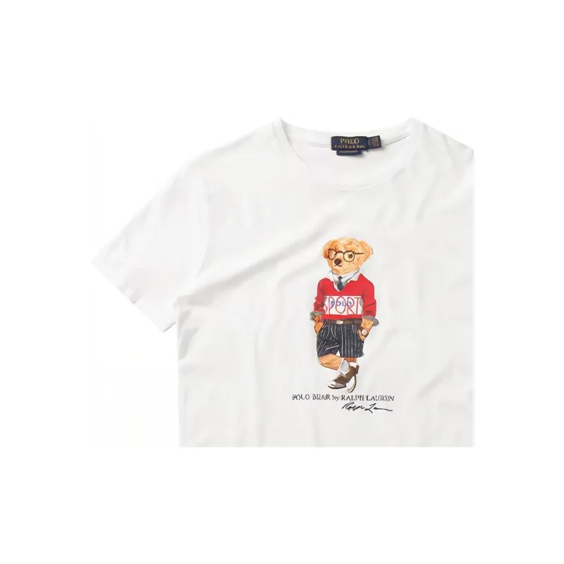 Polo Ralph Lauren T Shirts Men White-4