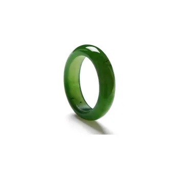 MARY WINDSOR Hetian Jade Rings Unisex Jasper