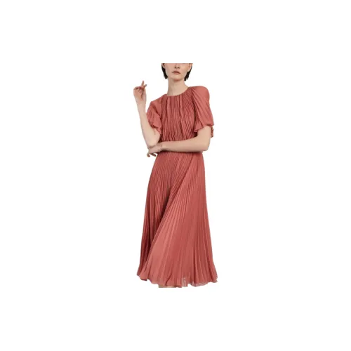 MaxMara Short-Sleeved Dresses Women's Antique Pink