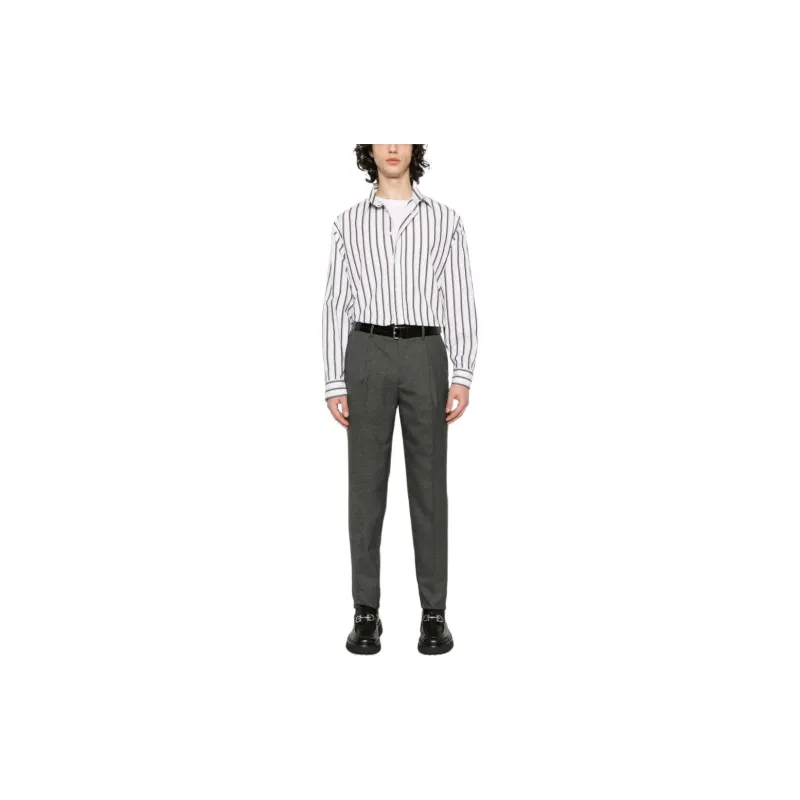 Brunello Cucinelli Pleated Tapered Leg Trousers-1
