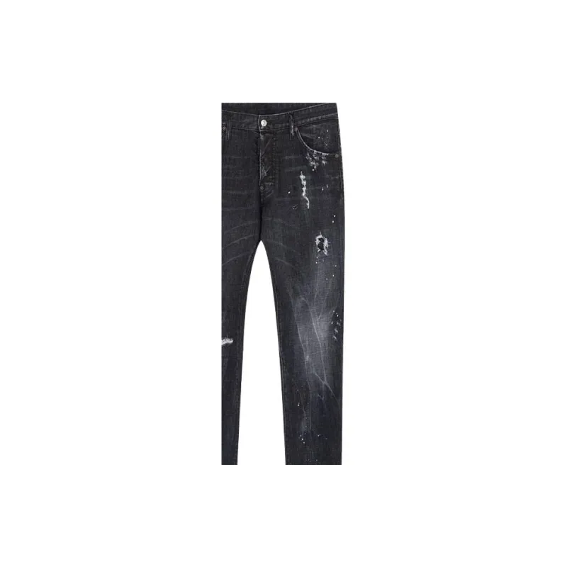 DSQUARED 2 Jeans Men Black Gray Color-4