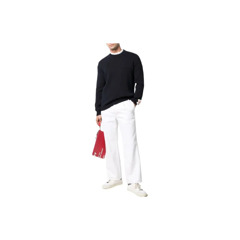 Golden Goose Logo Patch Knitted Jumper-1