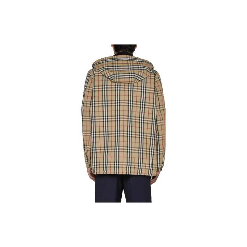 Burberry Check Nylon Reversible Jacket-1