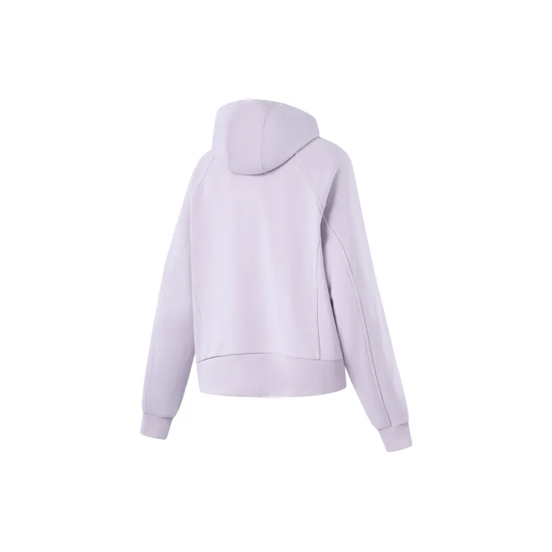 LiNing Fitness Series Sweatshirt Women's Sea Salt Purple-1