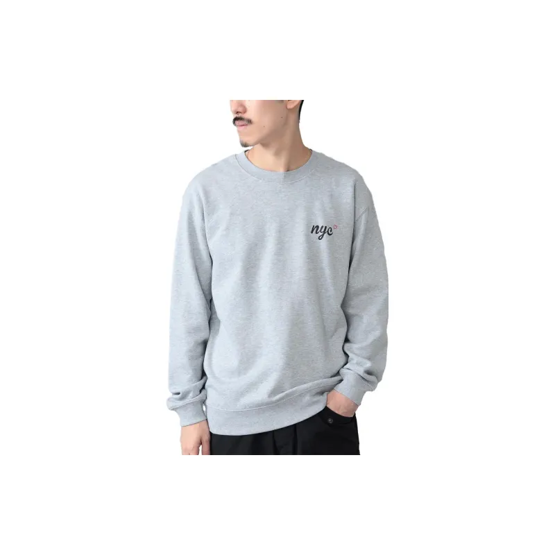 Beams Sweatshirts Men Gray-2