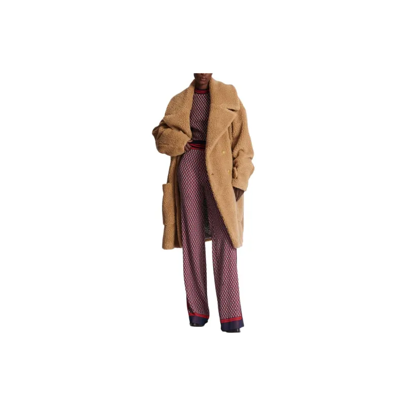 BALMAIN Long Double-Breasted Buttoned Coat-2