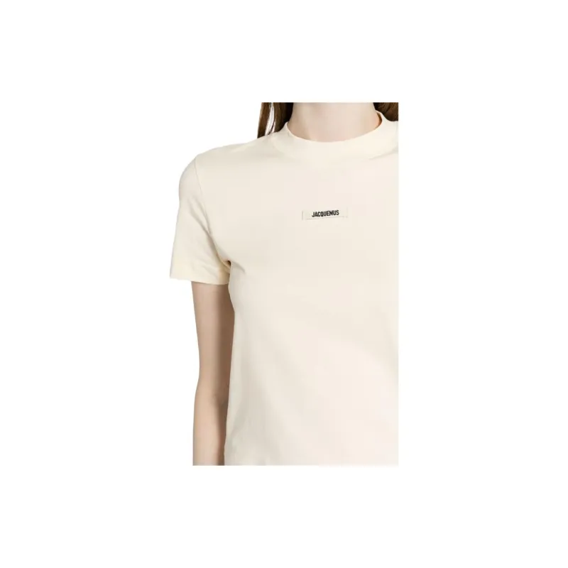 Jacquemus Logo Patch Crewneck T Shirt-3