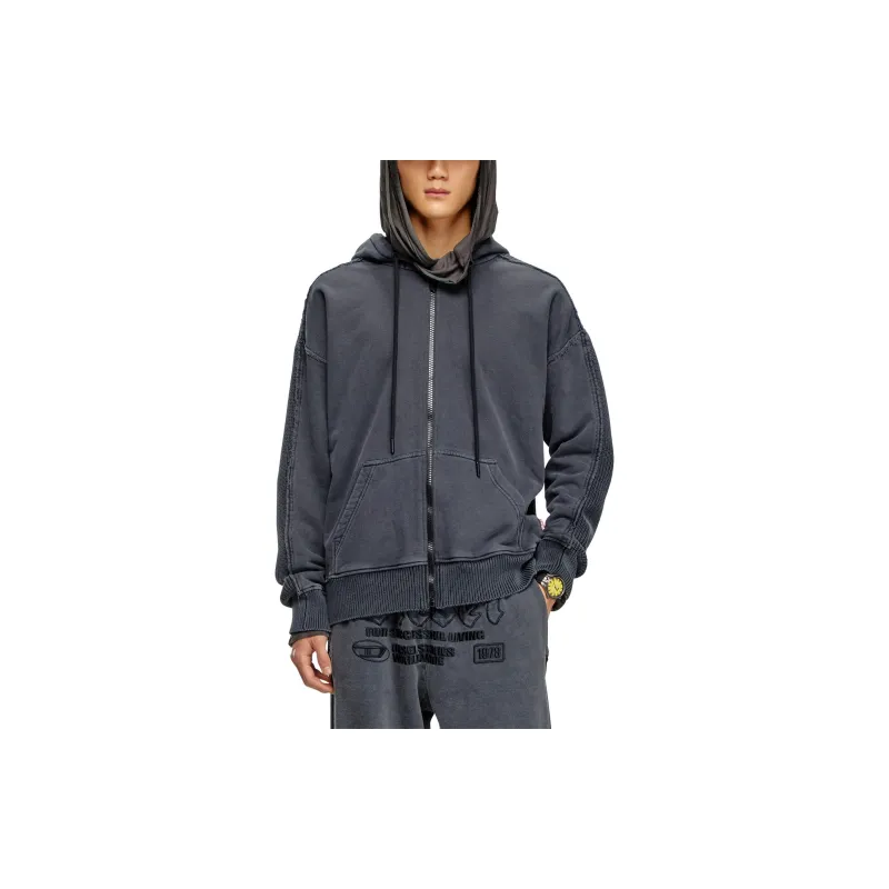 DIESEL FW24 Sweatshirt Men's Dark Gray-2