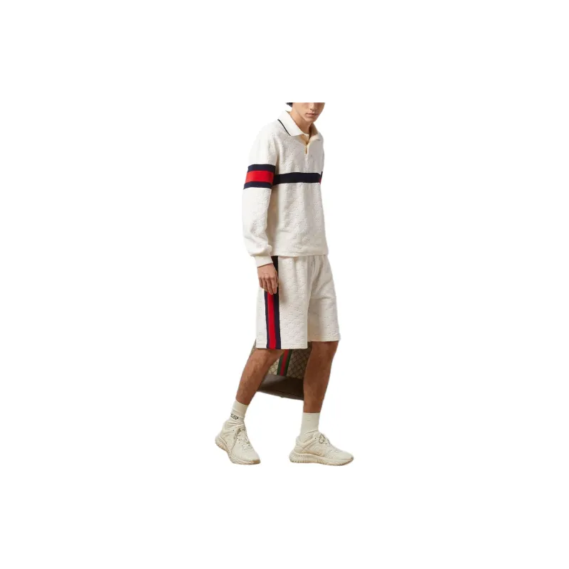 GUCCI Double G Cotton Shorts-1