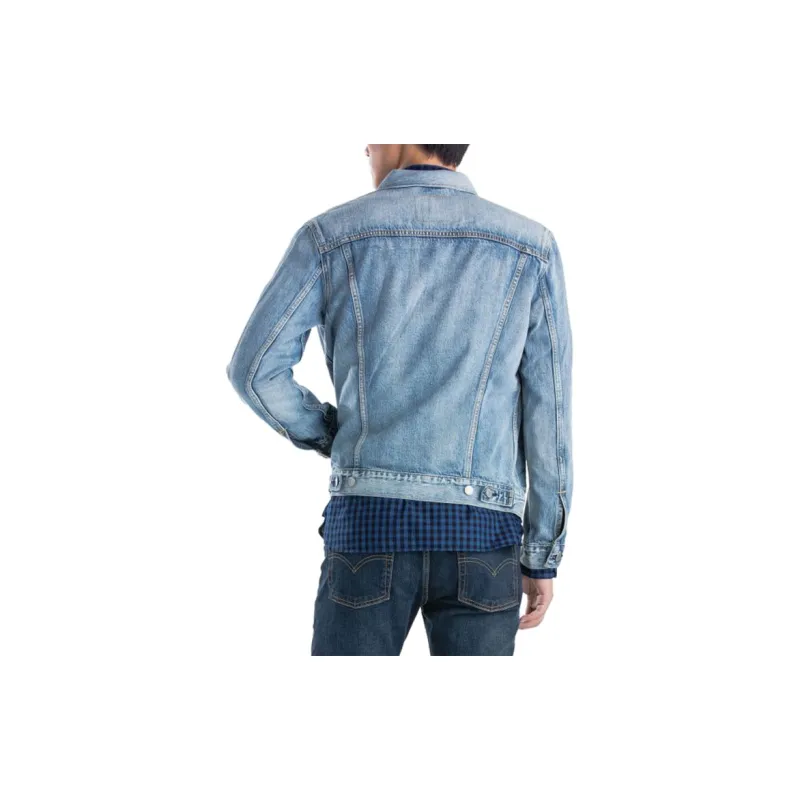 Levi's Denim Jacket Men's Light Denim Blue-4