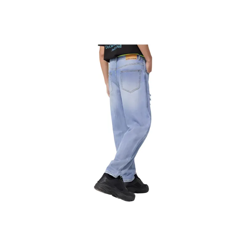 Metersbonwe Jeans Men's Denim Light Blue-3