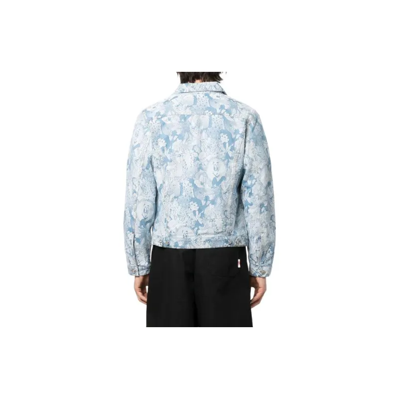 Aries Cartoon Trucker Jacket-2