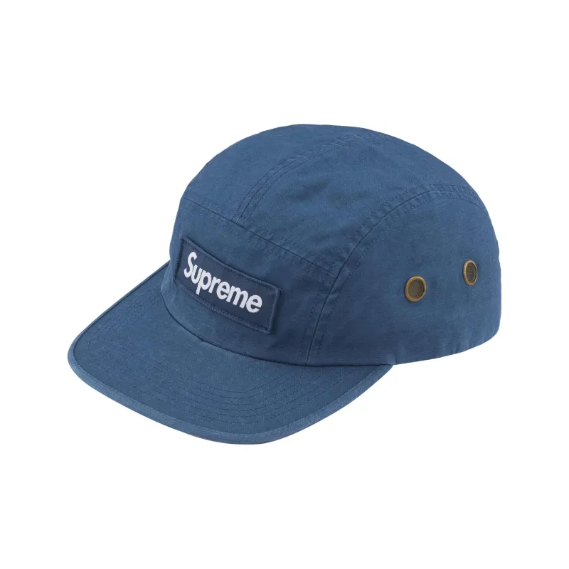 Supreme Washed Nylon Camp Cap-0