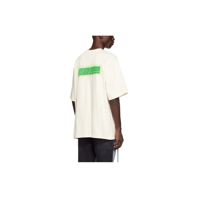 WE11DONE Logo Printed Crewneck T Shirt-2