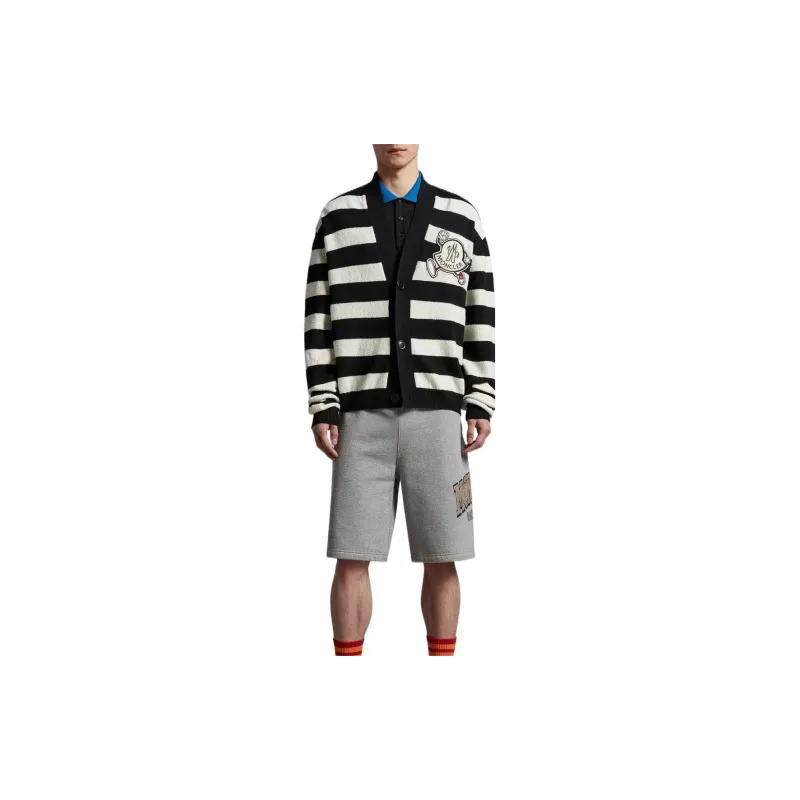 Moncler Logo print Shorts-1