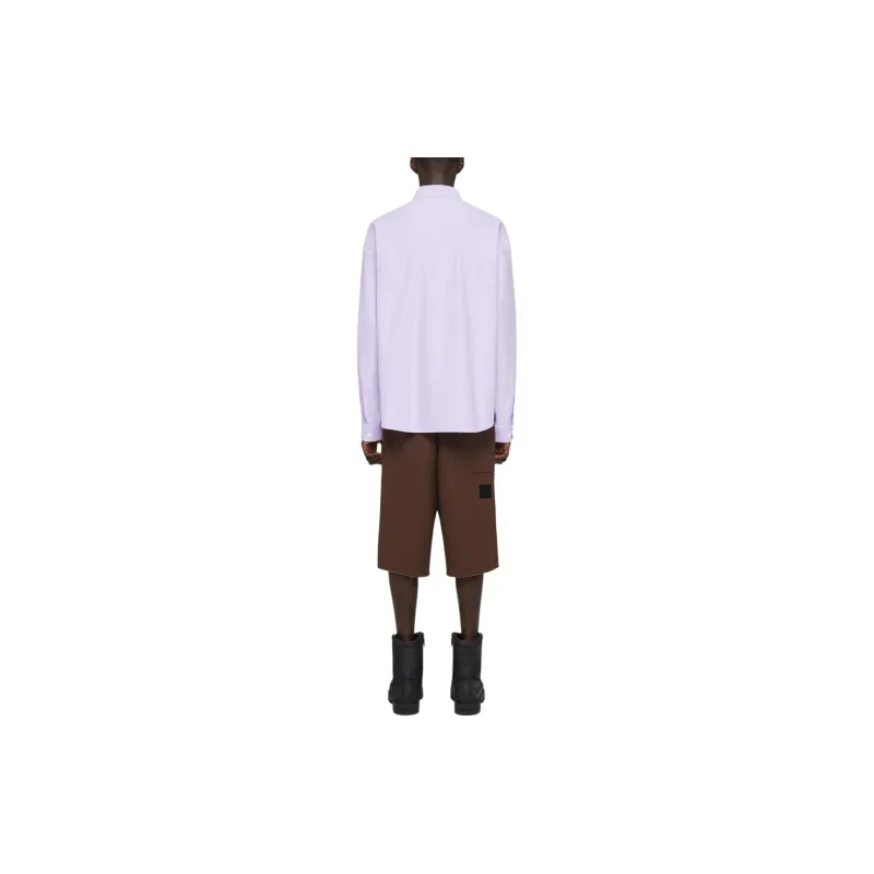 Givenchy Logo Embroidered Long-Sleeved Shirt-6