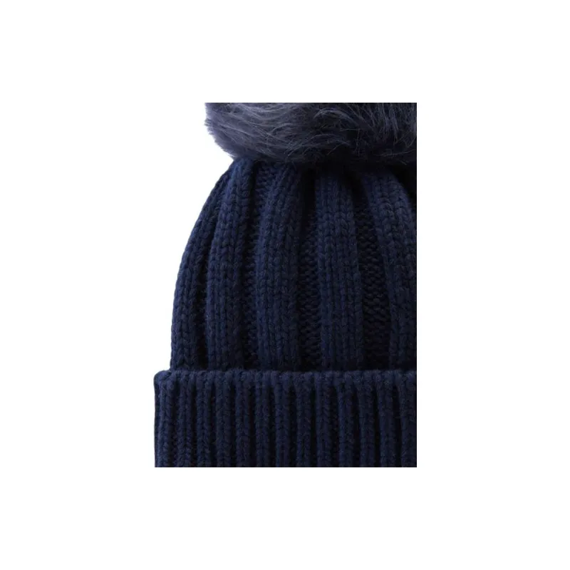 WOOLRICH Pompom detail Beanie-2