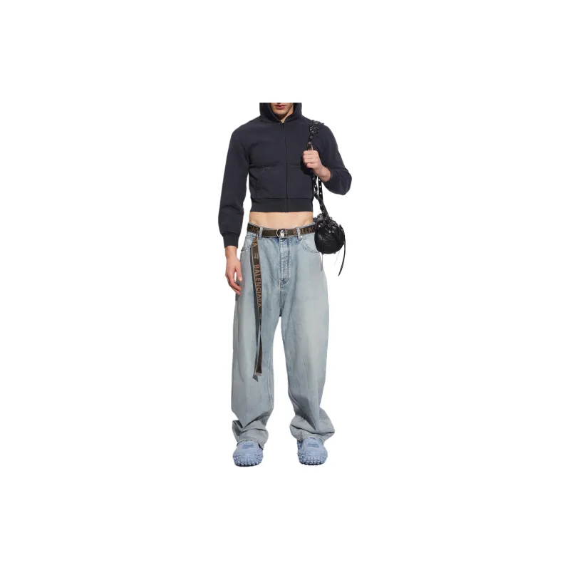 Balenciaga FW23 Sweatshirt Slim Fit Men's Black-1
