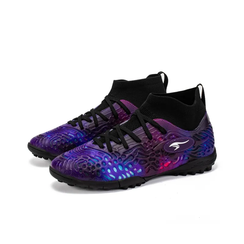 SUNAIS MG Rubber Short Studs TF Rubber Broken Studs Artificial Ground, Natural Ground Breathable Soccer Shoes Unisex-31