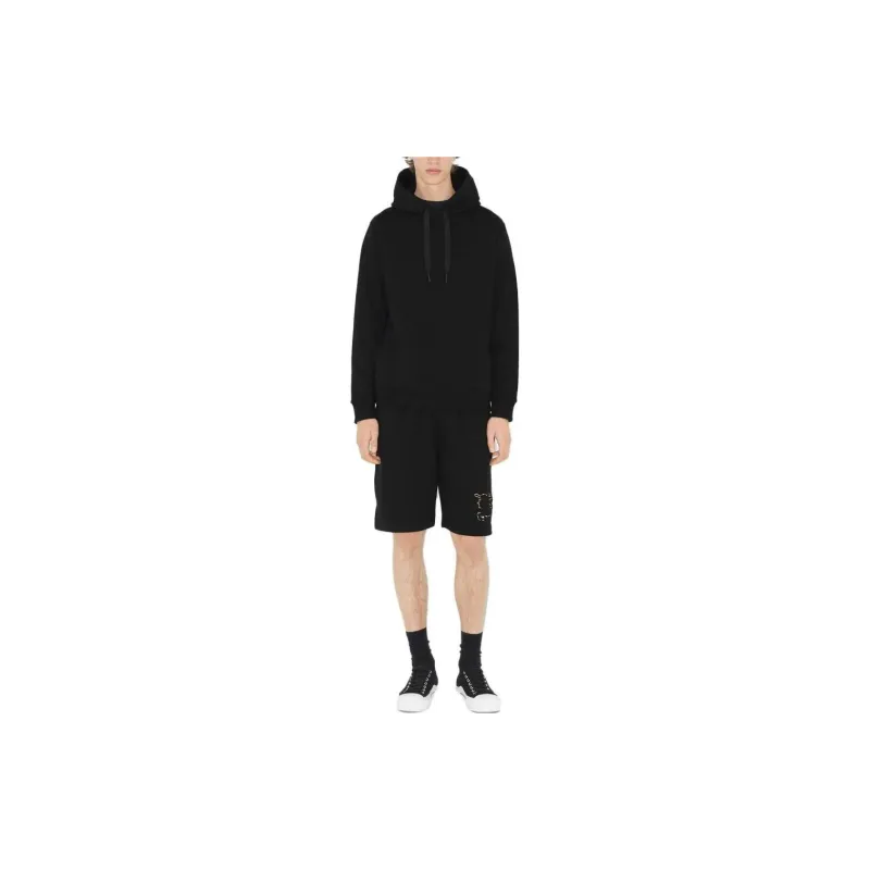 Burberry Check Ekd Cotton Hoodie-2