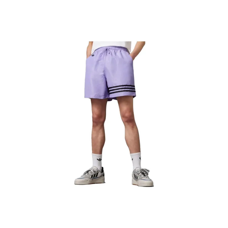 Adidas Originals ADICOLOR NEUCLASSICS Casual Shorts Men Lilac-3